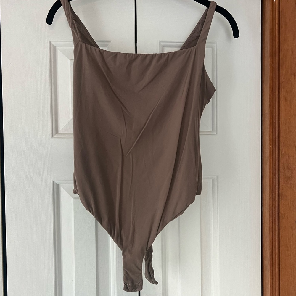 SKIMS Brown Bodysuit